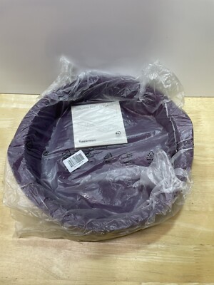 Tupperware Silicone Round Form Cake Baking Mold New Nonstick Purple  