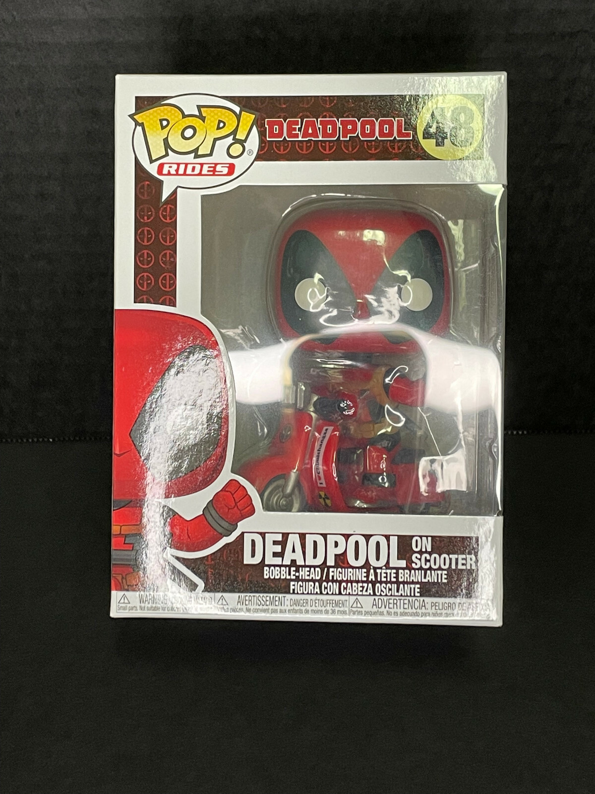 FunkoPop！48 DEAD POOL on scooter Pop! Rides Deadpool on Scooter