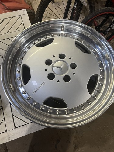 OZ RACING AMG AERO III 3 PIECE ORIGINAL (1) WHEEL ,17x8.5  Super Rare