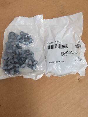 BUTTON SOC CAP SCREW 13-8316. M8-1.25 x 16. 50ct.