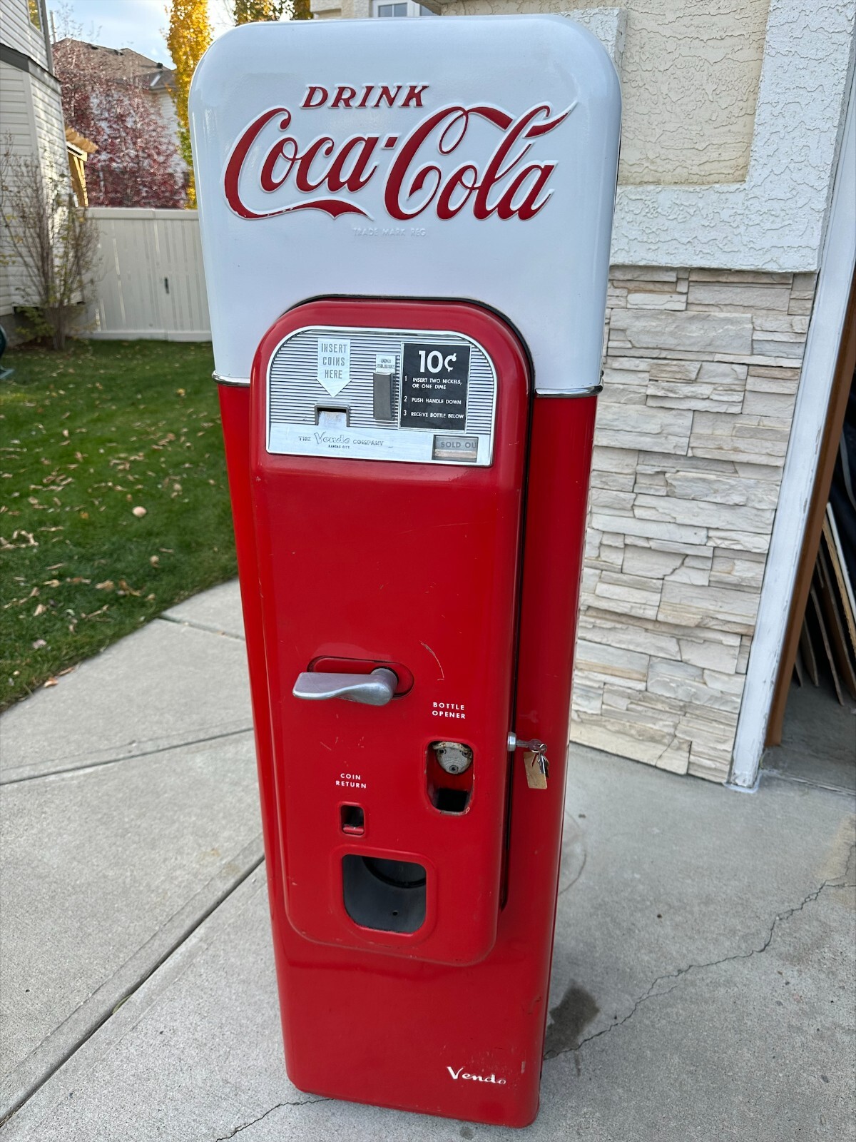 Coca-Cola Vendo 自動販売機 Coca Cola Vintage Vending Machine VENDO 44 | eBay