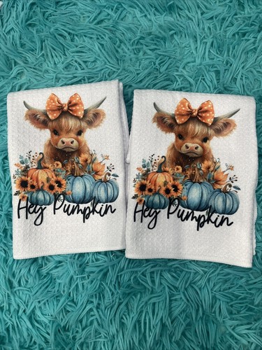SET Of 2 Super Cut Highland Cows
