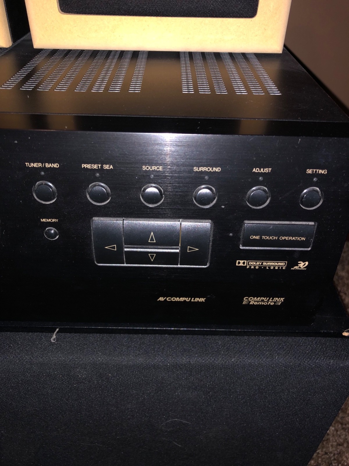 JVC RX-664V Reciever Surround Sound Bundle