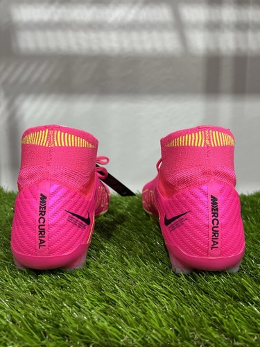 Pre-owned Nike Size 10 -  Zoom Mercurial Superfly 9 Elite Sg Pro Luminous Pack In Pink