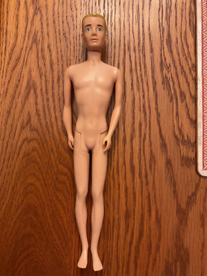 Ken Doll w/Blonde Molded Hair Patent Pending MCMLX (1960) by Mattel Inc.