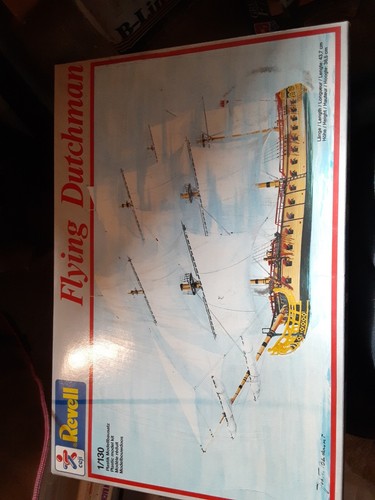RARE Brand New 1985 Revell Flying Dutchman Model Kit