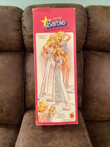 VINTAGE 1976 BARBIE 18 INCH SUPERSTAR SUPERSIZE Mattel