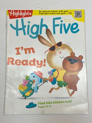 Highlights High Five Magazine Childrens Jul 2023 Im Ready Lifeguard Simmer Stand