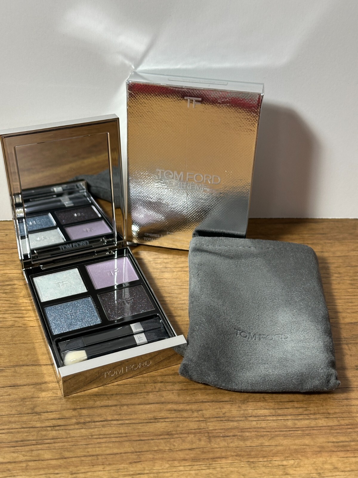 TOM FORD Extreme Eye Quad #01 Frostfire 0.27 oz NIB Rare HTF New in Box!