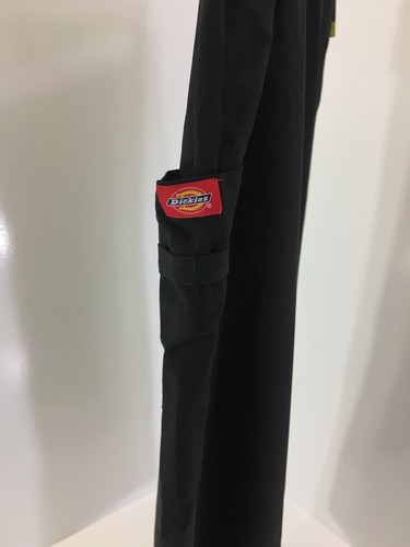 DICKIES WOMENS JUNIOR EXTREME STRETCH ELASTIC WAIST SCRUB PANT BLACK LARGE NWT