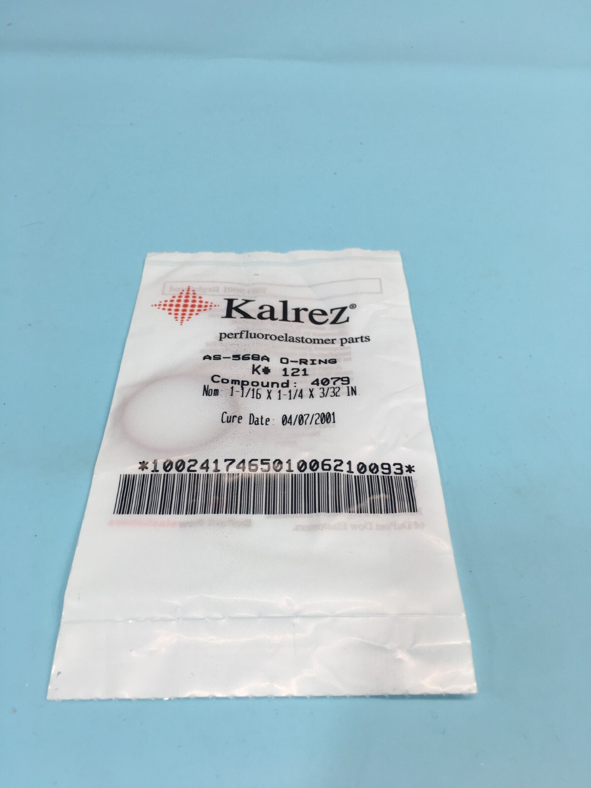 KALREZ AS-568A O-RING K# 121, COMPOUND: 4079, 2-121, AS-568A-121, 121288
