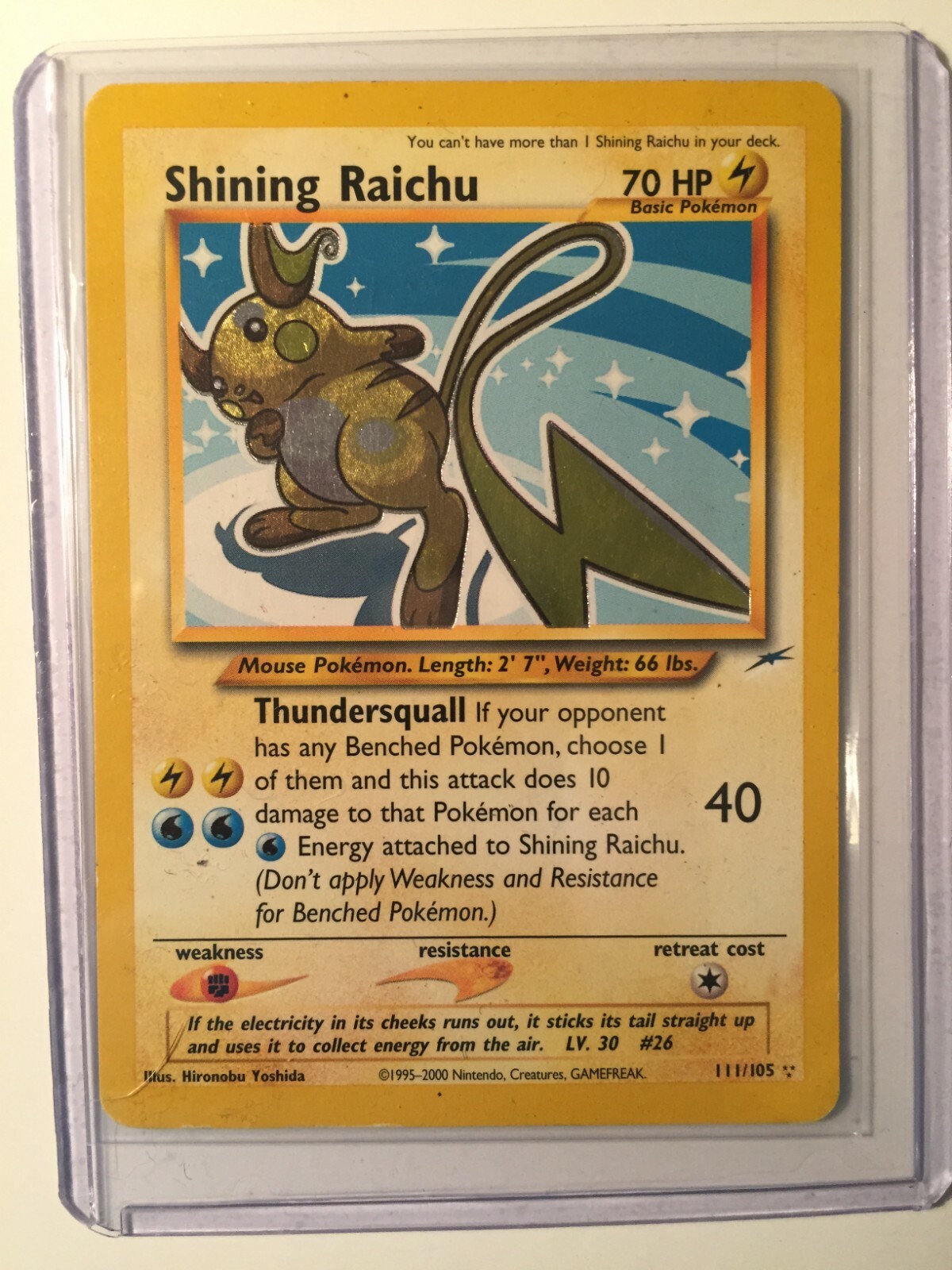 Pokemon Trading Card: Shining Raichu (111/105) | eBay Pokemon Trading Card: Shining Raichu (111/105) | eBay