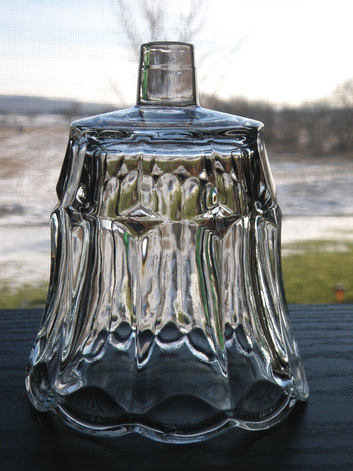 Set of 2 Homco Home Interiors STARLITE Clear Glass Votive Cup Candle Holders