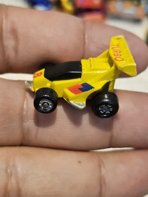 USED (See Pics For Condition) Micro Machines Yellow Formula 1 Race Car #8 Office