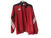 red adidas tracksuit youth