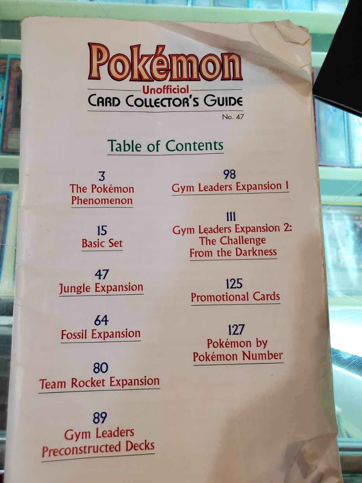 Pokemon Unofficial Card Collector Guide By Mike Searle & Tom