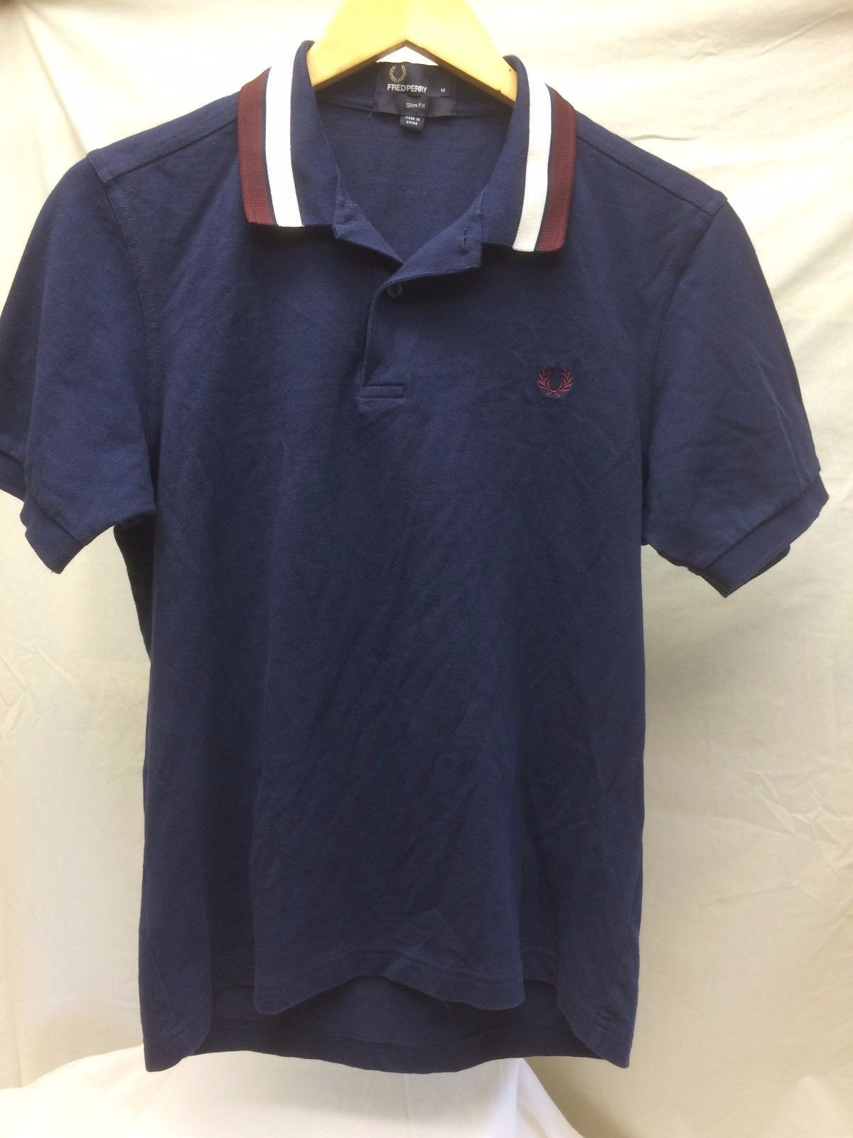 Camisas para hombre Fred Perry informales lisas con botones