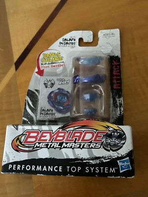 HASBRO Galaxy Pegasus W105R2F Metal Masters Beyblade BB-70 - USA SELLER!