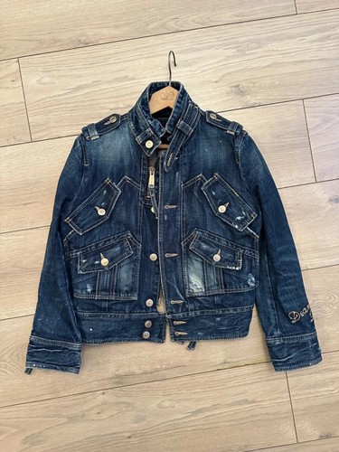 ジャケット・アウター DSQUARED2 CLASSIC JEAN JACKET 4 DSQUARED2 CLASSIC JEAN JACKET 4
