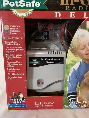 Petsafe In Ground Radio Fence Deluxe PRF-304W New In Box Free Shipping