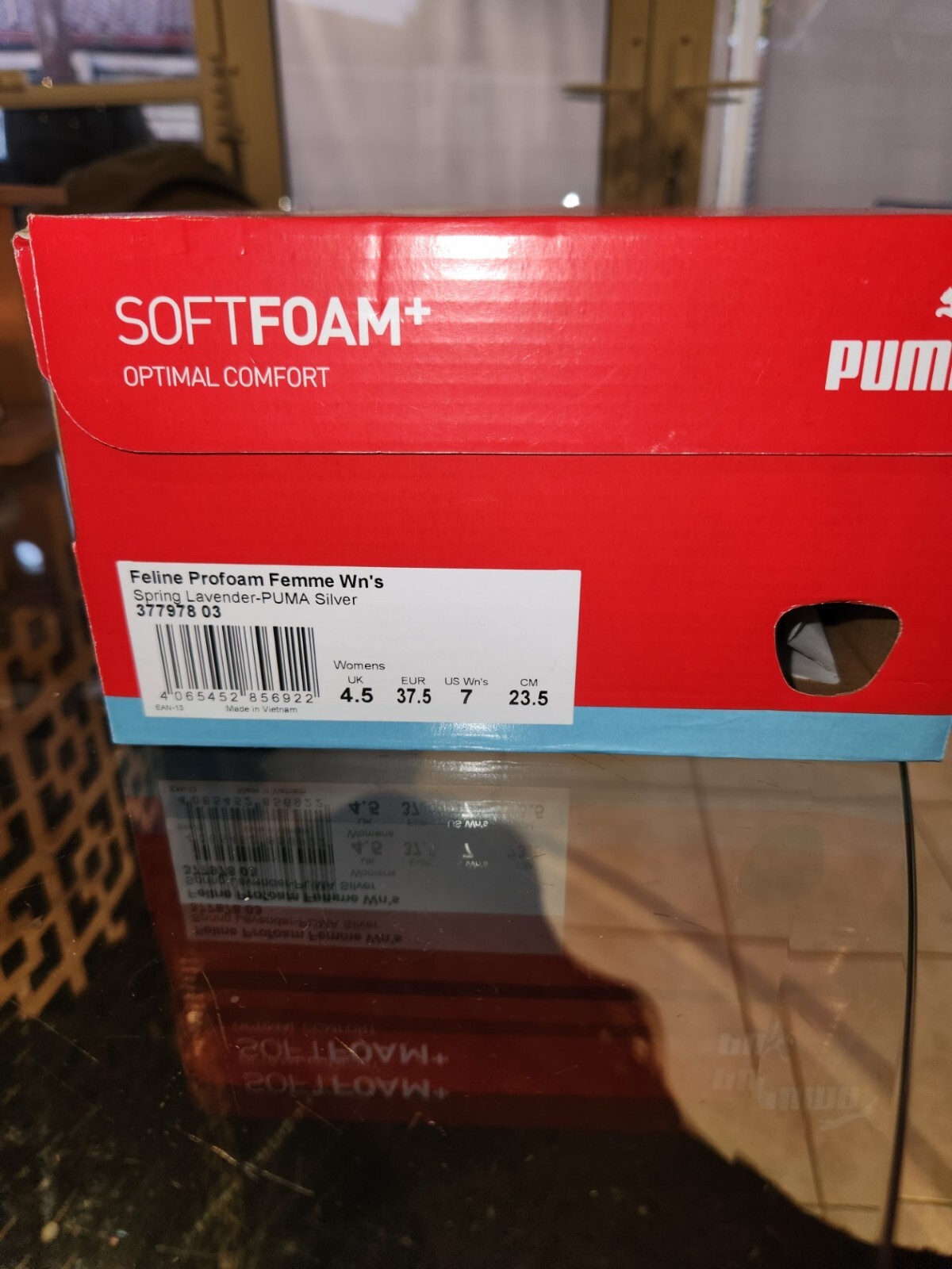 Puma Womens Feline Profoam Femme Spring Lavender Puma Silver SIze 37.5