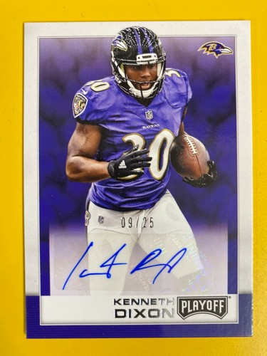 2016 Panini Playoff Kenneth Dixon #27