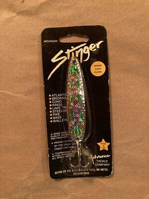 Michigan Stinger Spoon Lures 3-3/4'' Discontinued Colors USA (Select One) NIP