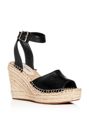 

KENNETH COLE NEW YORK Женские черные туфли на танкетке Olivia на платформе 1-1/2 дюйма, размер 6 м, Черный, KLH8020LE