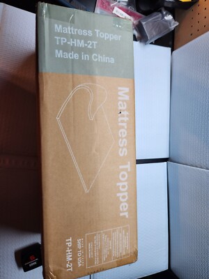 Mattress Topper - TP-HM-2T - Blue - NEW IN BOX