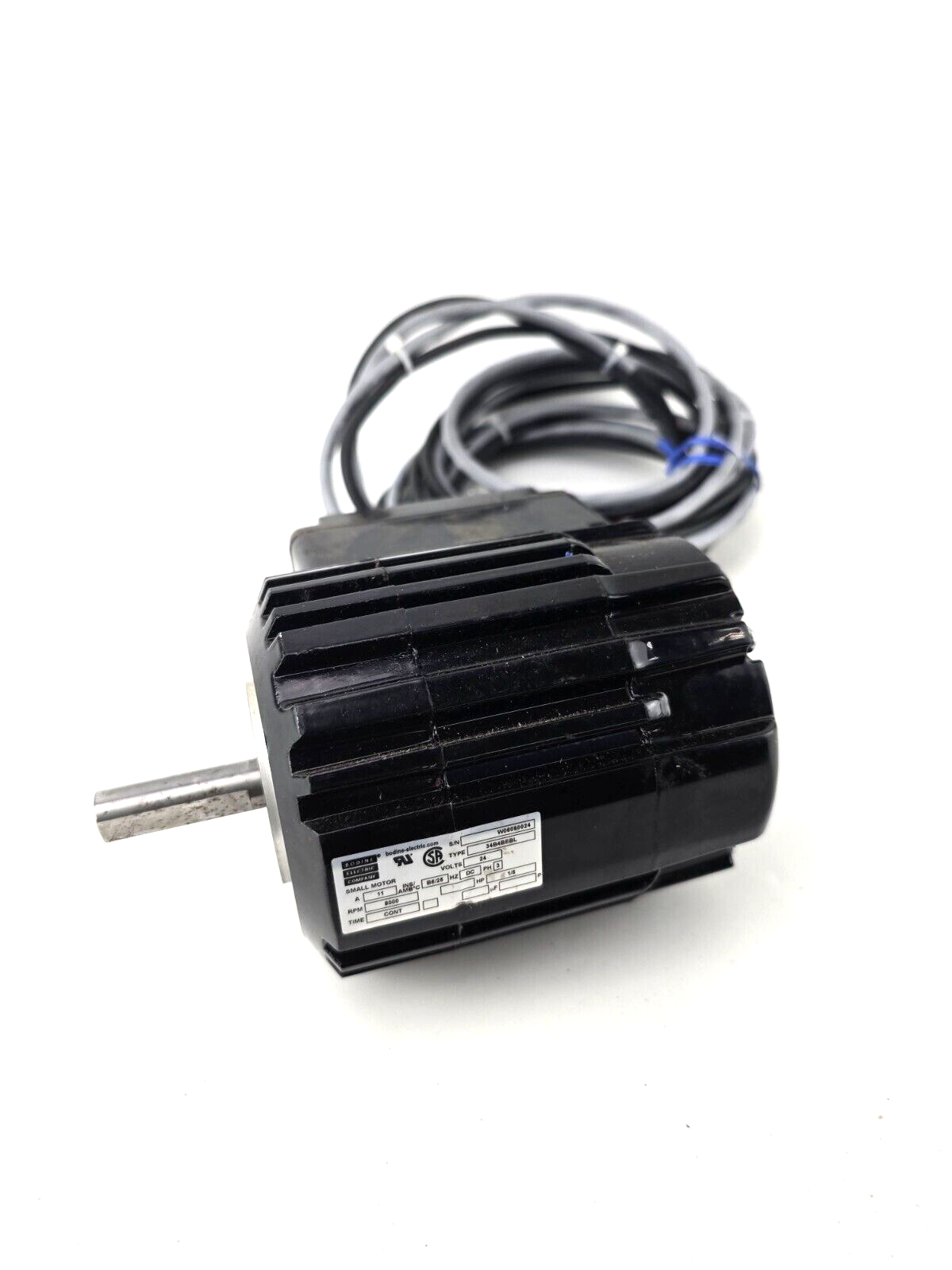 Bodine Electric Brushless 24V DC Motor 34B4BEBL A11 1/5HP 8000RPM 3PH