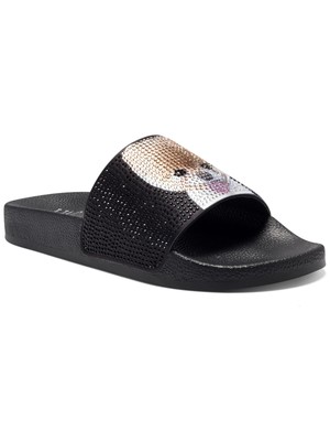 

INC Женские черные шпицы 0,5 дюйма на платформе Peymin Slip On Slide Sandals, Черный, 10012061700