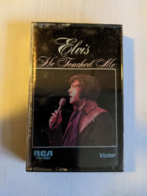 ELVIS PRESLEY - He Touched Me  RCA Cassette Tape- PK 1923 Victor New Sealed