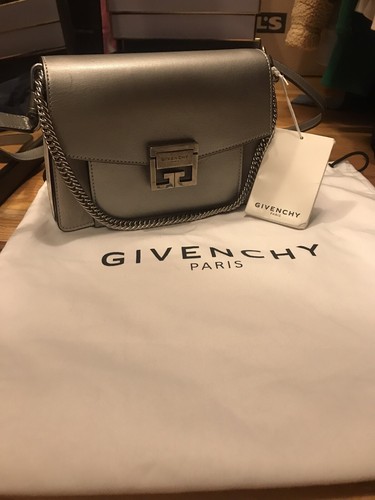 BNWT Authentic Givenchy GV3 Small Shoulder Crossbody Bag Goat Leather eBay