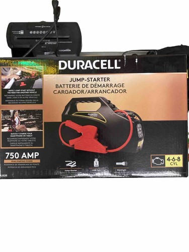 Duracell 750 Peak Amp Portable Emergency Jumpstarter (D)