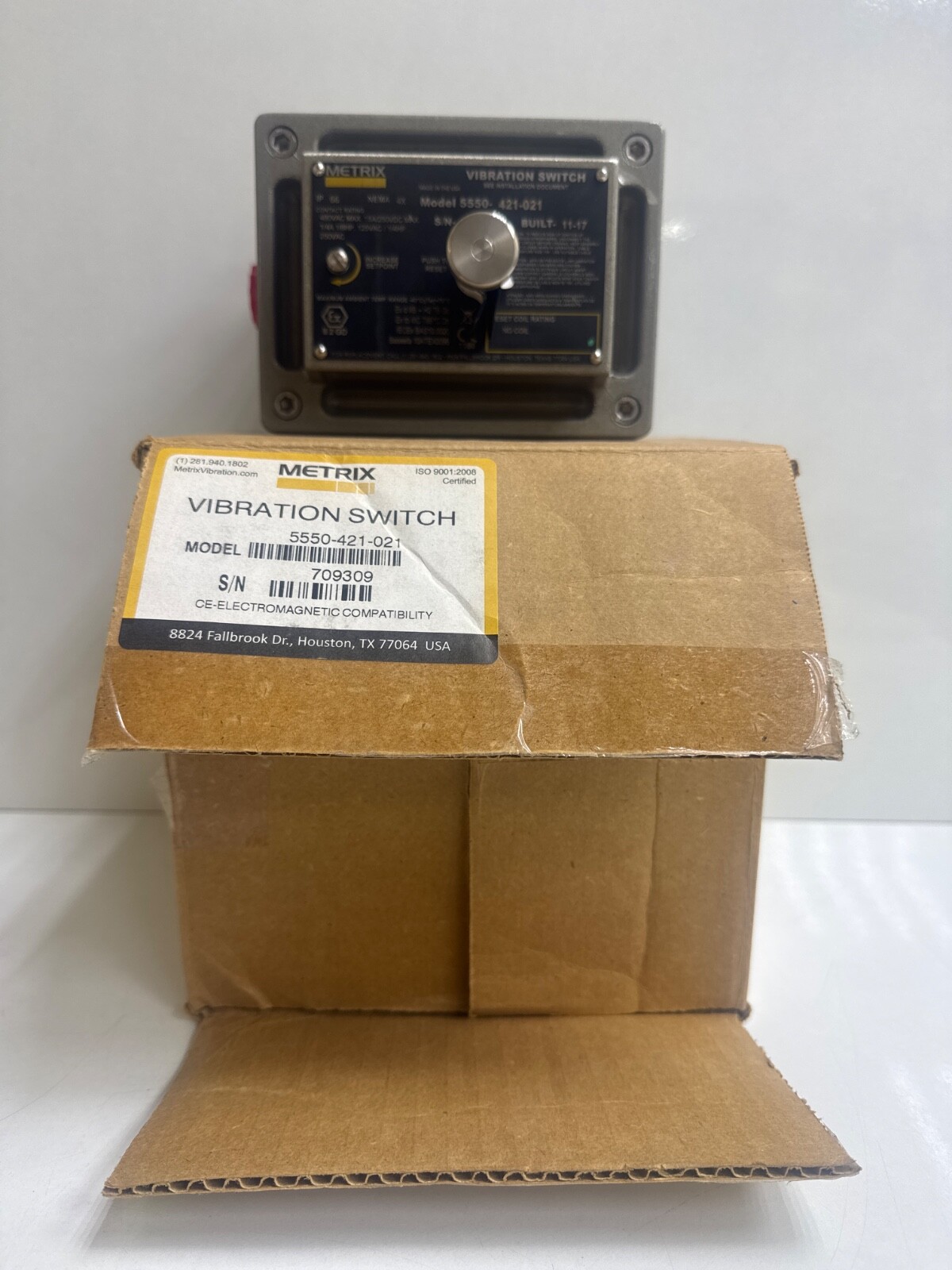 METRIX VIBRATION SWITCH 5550-421-021 | eBay