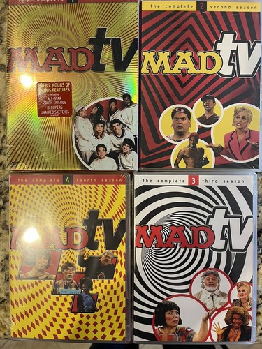 MADTV Sketch Comedy MAD TV Series DVD Complete Seasons 1 2 3 4 Bundle Sets NEW