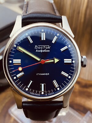 Wostok Vostok Vintage Wrist Watch 17 jewels Rare USSR Watch cal. 2409 Soviet