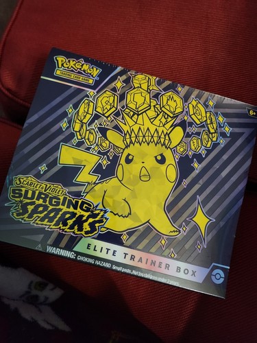Pokemon TCG Surging Sparks Elite Trainer Box Factory Sealed