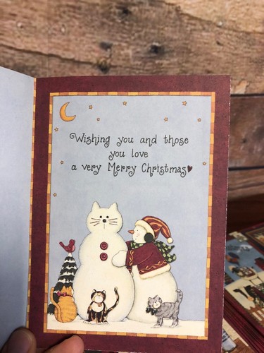 Saltbox Illustrations American Folk Art Christmas Cards Mixed Lot 36