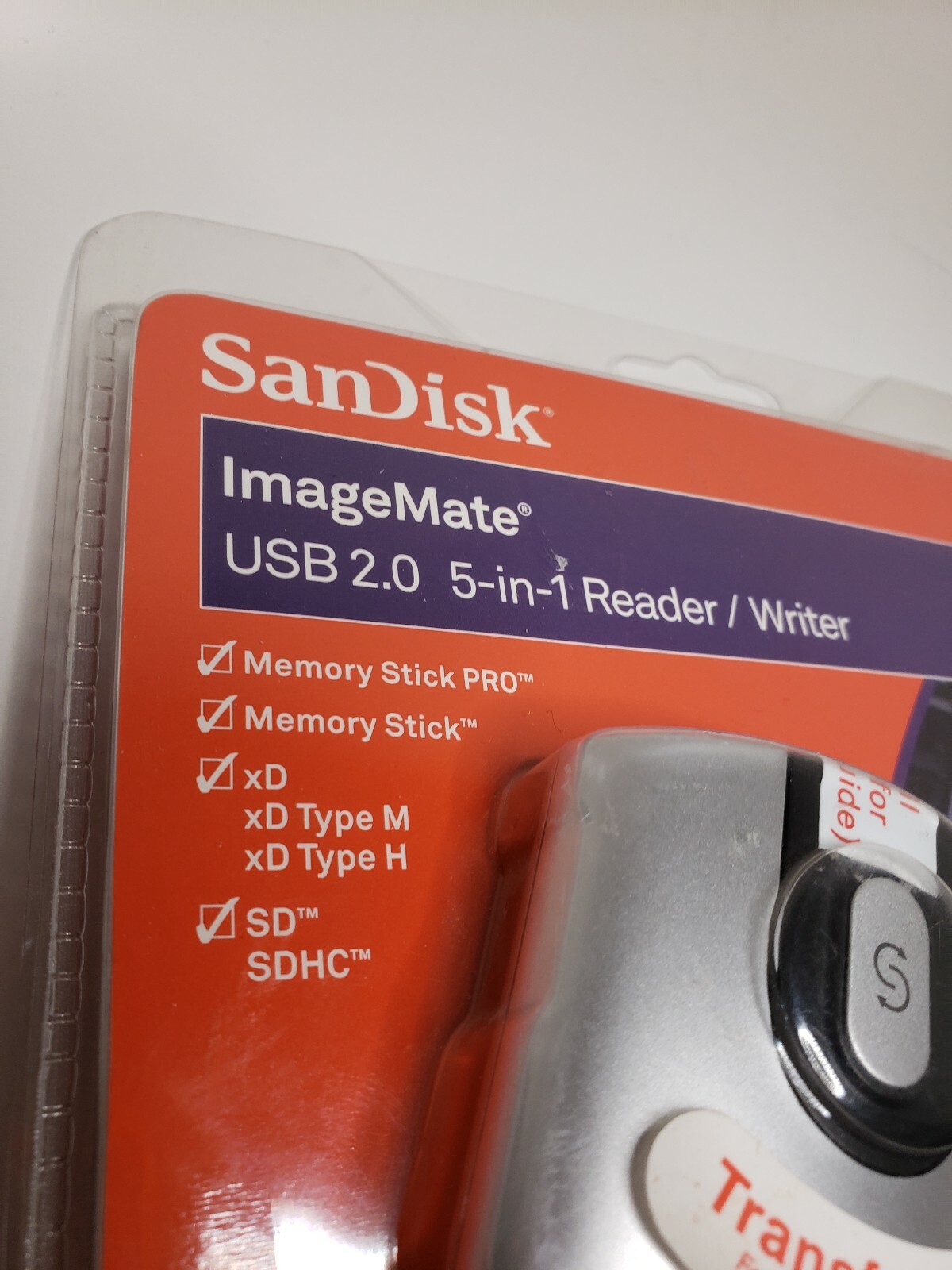 New SanDisk ImageMate USB 2.0 5-in-1 Memory Card Reader Writer sealed in package