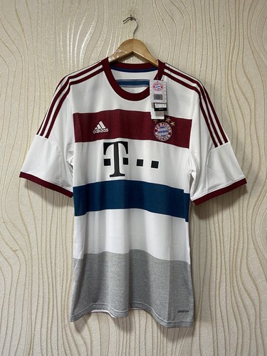 BAYERN MUNICH 2014 2015 AWAY FOOTBALL SHIRT SOCCER JERSEY