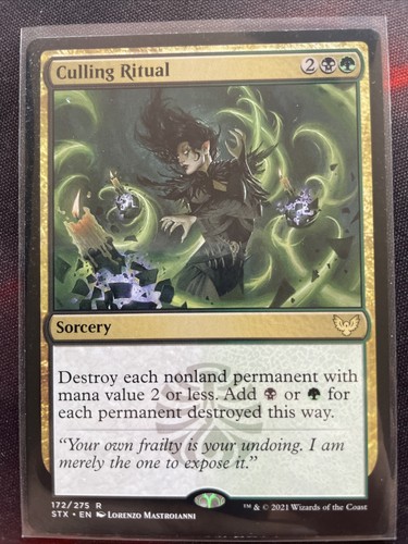 MTG　死の影　定業 / Culling Ritual　Despark MTG 死の影 定業 / Culling Ritual Despark