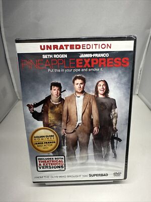 New Pineapple Express Unrated Edition DVD New And Sealed