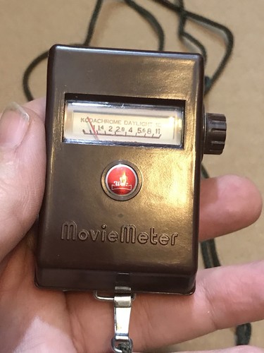 Walz Movie Meter Light Exposure Meter With Case Kodachrome Japan