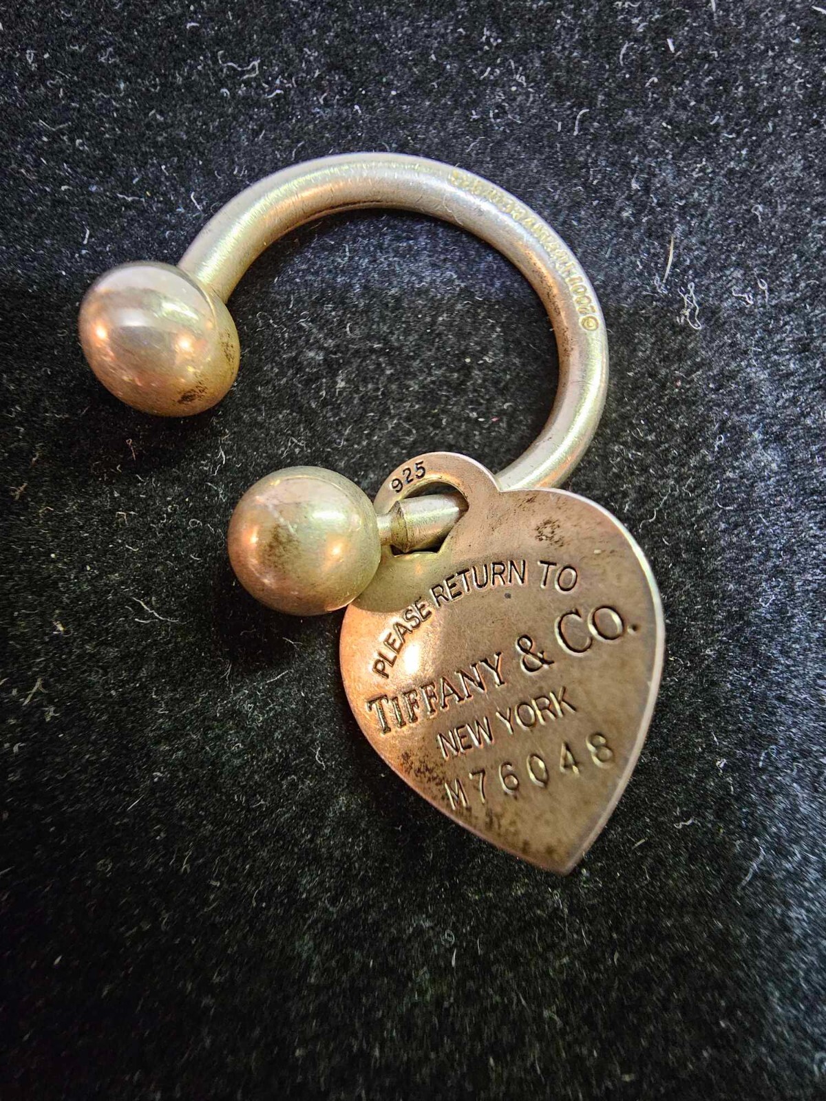 Tiffany & Co New york 925 Sterling Silver Heart tag