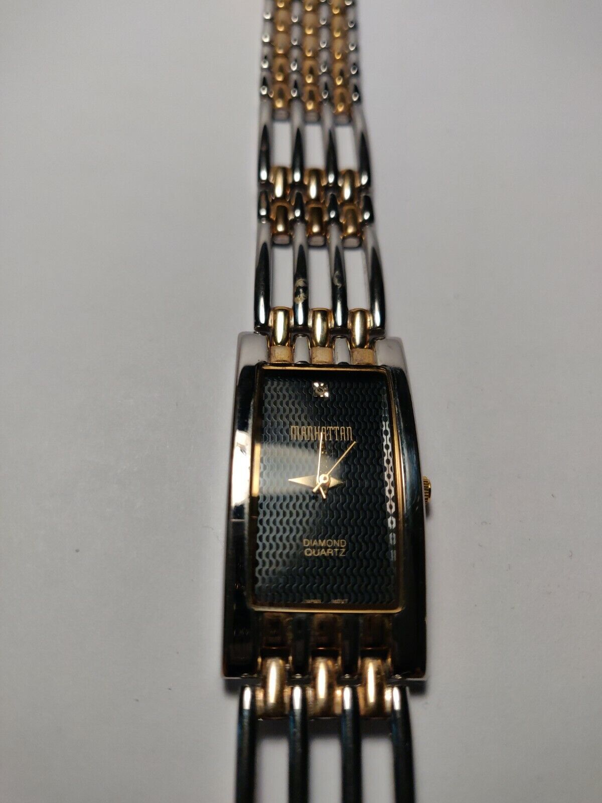 Vintage Manhattan Diamond Quartz Watch