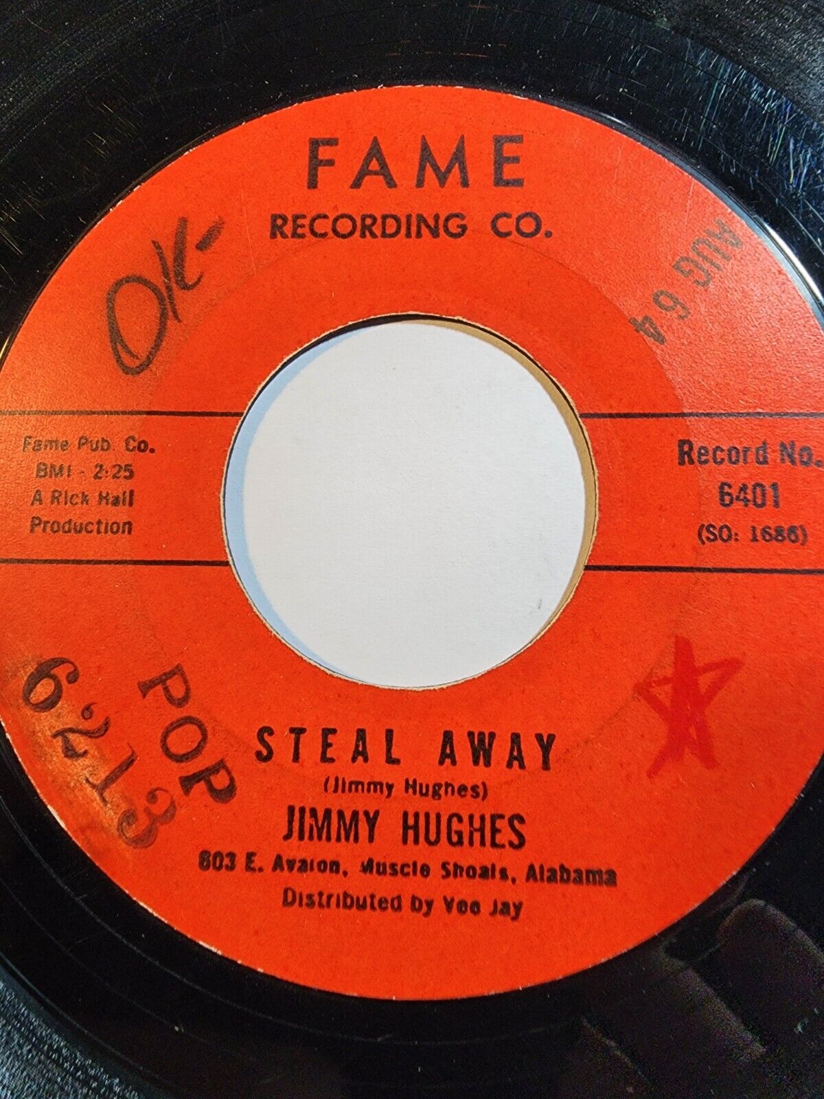 Jimmy Hughes – Steal Away / Lolly Pops, Lace And Lipstick