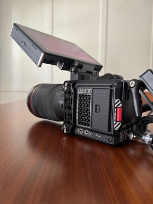 RED KOMODO 6K Cinema Camera w/Canon RF 15-35 f2.8L and Small HD 702 Touch