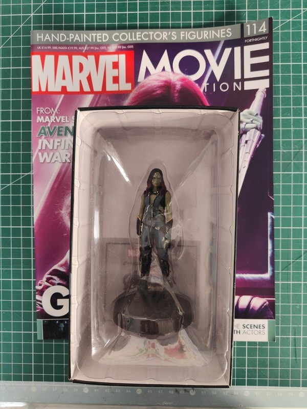 Figurine Super HéRos Des Films Marvel Eaglemoss 114 Gamora English Mag