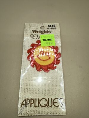 Patch Embroidered Sun Wrights Sewing